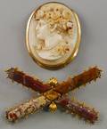 Two Antique Brooches
