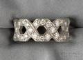 Platinum and Diamond Eternal Link Ring Tiffany  Co