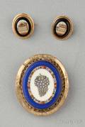 Group of Antique Micromosaic Jewelry