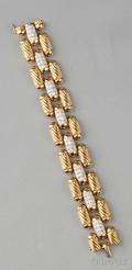 18kt Gold and Diamond Bracelet