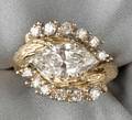 18kt Gold and Diamond Ring