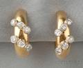 18kt Gold and Diamond Earclips David Webb