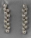 Platinum and Diamond Bubbles Earpendants Tiffany  Co