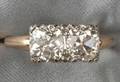 Diamond Twinstone Ring