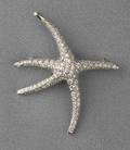 Platinum and Diamond Starfish Brooch Tiffany  Co