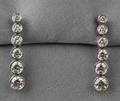Platinum and Diamond Jazz Earpendants Tiffany  Co