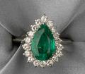 Emerald and Diamond Ring
