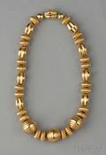 18kt Gold Bead Necklace Lalaounis