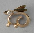 14kt Gold Rabbit Brooch Tiffany  Co
