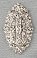 Art Deco Platinum and Diamond Brooch