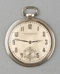 Art Deco 18kt White Gold Pocket Watch Audemars Piguet  Co