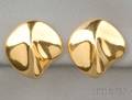 18kt Gold Earclips Guitou Knoop