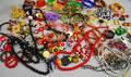 Large Group of Mostly Vintage Bakelite Celluloid and Lucite Jewelry