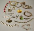 Small Group of Mostly Sterling Silver Jewelry