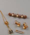Small Group of Antique Jewelry