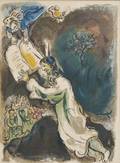 Marc Chagall RussianFrench 18871985 Two Images from THE STORY OF EXODUS