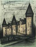 Bernard Buffet French 19281999 La Chteau de Culan