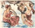 Lovis Corinth German 18581925 Two Images from DIE LIEBSCHAFTEN DES ZEUS
