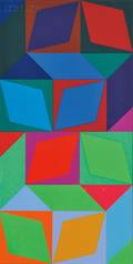 Victor Vasarely HungarianFrench 19061997 Untitled Polygons