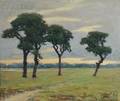 Fanny Mahon King American 18651952 November  Possibly a South Carolina Landscape