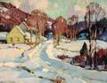 Aldro Thompson Hibbard American 18861972 Sunset Winter