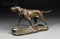 Lon Bureau French 18661906 Chien de ChasseProbably a Posthumous Cast