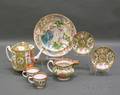 Seven Chinese Export Porcelain Tableware Items