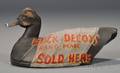 MAINE COAST FLY WAY BIRDS Duck Decoy Trade Sign