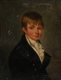 American School 19th Century Portrait of a Boy