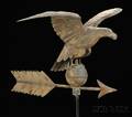 Molded Copper Eagle Weathervane