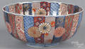 Imari porcelain centerpiece bowl