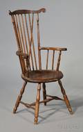 Braced Fanback Windsor Armchair