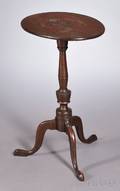 Carved Cherry Candlestand