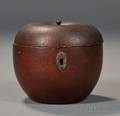 Redstained Appleform Tea Caddy