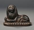 Cast Iron Recumbent Lion Doorstop