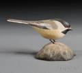 Jess Blackstone Miniature Carved and Painted Chickadee Figure