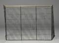 Brass and Iron Folding Firescreen