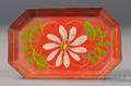 Miniature Paintdecorated Tin Childs Tray