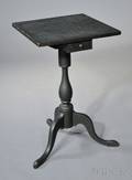 Blackpainted Cherry Candlestand