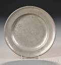 Joseph Danforth Pewter Plate