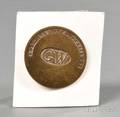 Brass George Washington Inaugural Button