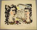 Chaim Gross American 19041991 Four Female Faces