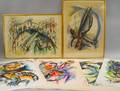Roger Lersy French 19202004 Six Abstract Prints