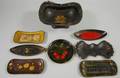 Eight Assorted Paintdecorated Tole Items