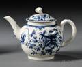 Worcester Porcelain Mansfield Pattern Teapot and Cover