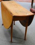 Queen Anne Maple Dropleaf Table