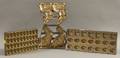 Three Metal Chocolate Molds