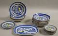 Set of Thirteen Chinese Export Porcelain Nankingtype Plates and Six Assorted Canton Plates and a Platter