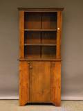 Pine Stepback Cupboard