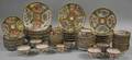 Assembled Set of Rose Medallion Porcelain Tableware